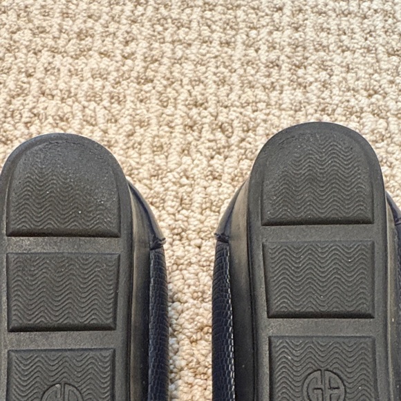 Giani Bernini Dark Blue Wedge with Silver Accent - Picture 7 of 8